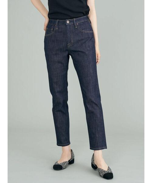 AMERICAN HOLIC(アメリカンホリック)の「テーパードデニム(デニムパンツ・レディース・ライトインディゴブルー/サックスブルー/ライトグレー/ブラック/ワンウォッシュ・L/XS/XL/S/M)」の18枚目の写真