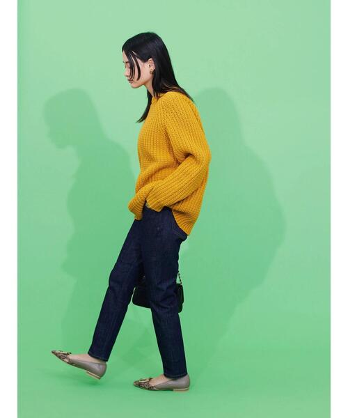 AMERICAN HOLIC(アメリカンホリック)の「テーパードデニム(デニムパンツ・レディース・ライトインディゴブルー/サックスブルー/ライトグレー/ブラック/ワンウォッシュ・L/XS/XL/S/M)」の20枚目の写真