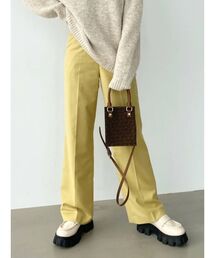 EMODA | ハイウエストワイドスラックスパンツ(スラックス)