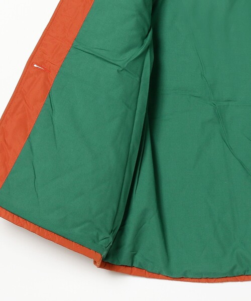B:MING by BEAMS（ビーミングバイビームス）の「B:MING by BEAMS / ボアスリーブ キルト ノーカラー コート（110~150cm）（ノーカラーコート・キッズ・オリーブ/ダークオレンジ・140/120/130/110/150）」の14枚目の写真