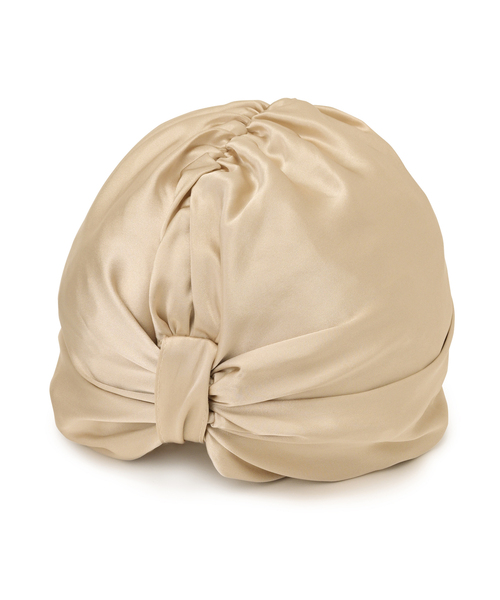 CROSSPLUS ONLINE（クロスプラスオンライン）の「【LAFUKU】ターバンシルクナイトキャップ（その他ルームウェア・レディース・ローズ/ブルー系その他/ピンク系その他/ブルー/ゴールド/ピンク/ネイビー・フリー）」の7枚目の写真