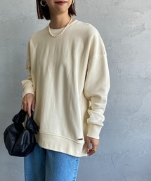 [MICA&DEAL/マイカアンドディール] 別注 ルーズフィット クルーネックスウェット