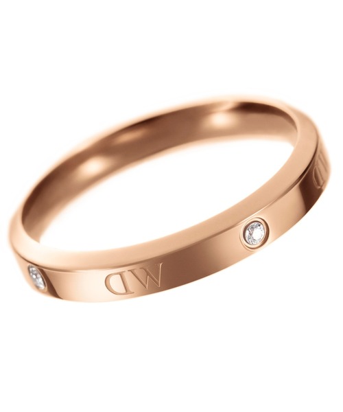 Daniel Wellington（ダニエルウェリントン）の「CLASSIC LUMINE RING ローズゴールド リング（リング・レディース・ピンクゴールド・52/58/68/48/56/60/70/62/54/50/64/66）」の3枚目の写真