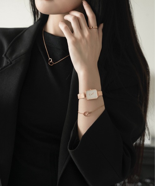 Daniel Wellington（ダニエルウェリントン）の「CLASSIC LUMINE RING ローズゴールド リング（リング・レディース・ピンクゴールド・52/58/68/48/56/60/70/62/54/50/64/66）」の9枚目の写真