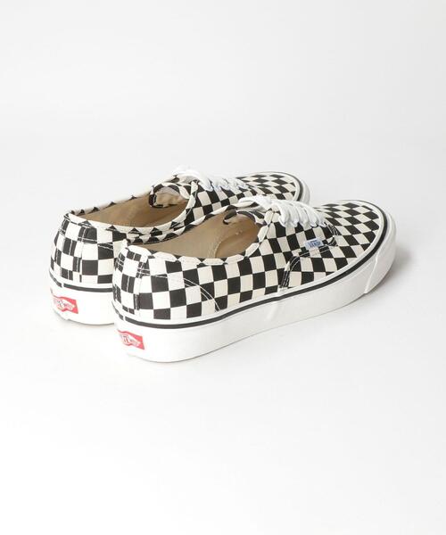 VANS(バンズ)の「<VANS> AUTHENTIC 44 DX CHECK/オーセンティック(スニーカー・メンズ・ホワイト・11/8/10/9/7h/8h/9h/10h)」の5枚目の写真