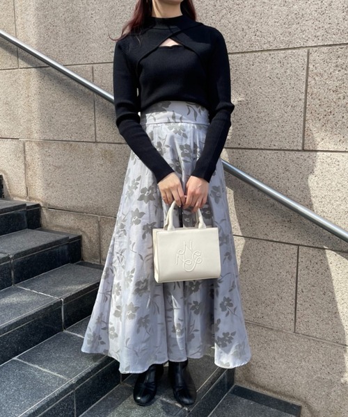 one after another NICE CLAUP（ワンアフターアナザーナイスクラップ）の「ストレッチショートブーツ（ブーツ・レディース・アイボリー/ブラック・SMALL/MEDIUM/LARGE）」の14枚目の写真