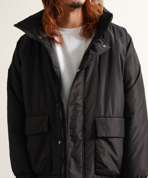 NYLAUS（ナイラス）の「フェイクダウン ビッグシルエット ハッピージャケット（ダウンジャケット/コート・メンズ・グレー系/カーキ/ブラック・L/LL/M）」の6枚目の写真