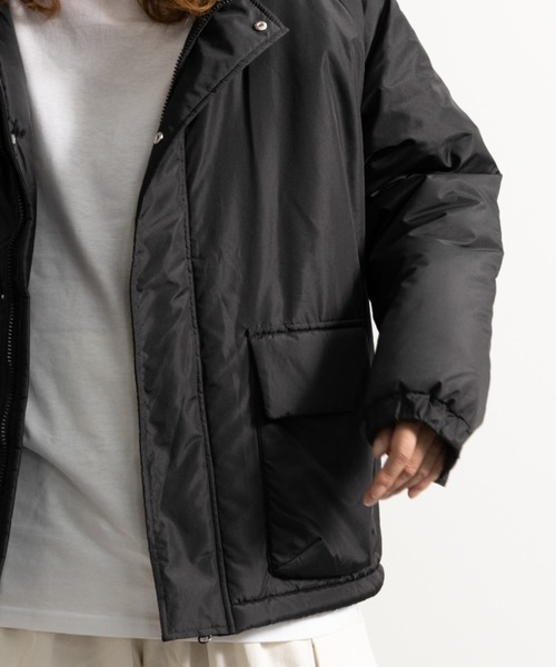 NYLAUS（ナイラス）の「フェイクダウン ビッグシルエット ハッピージャケット（ダウンジャケット/コート・メンズ・グレー系/カーキ/ブラック・L/LL/M）」の7枚目の写真