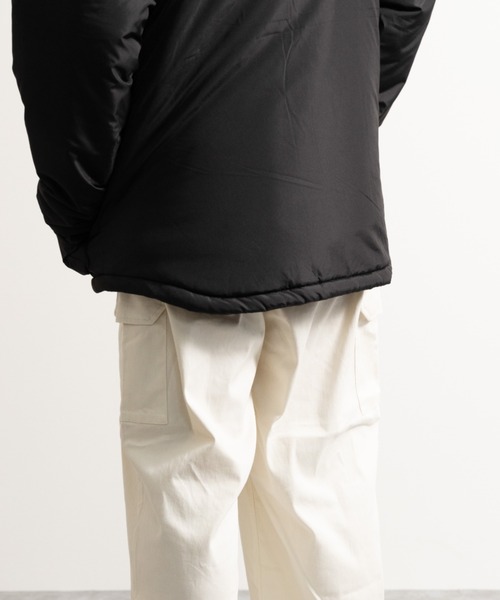 NYLAUS（ナイラス）の「フェイクダウン ビッグシルエット ハッピージャケット（ダウンジャケット/コート・メンズ・グレー系/カーキ/ブラック・L/LL/M）」の13枚目の写真