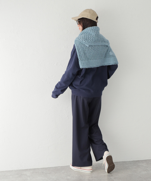 ドロスト付センターシームソフトワイドパンツ B.C STOCK（ベーセーストック）の「センターシーム ソフトワイド