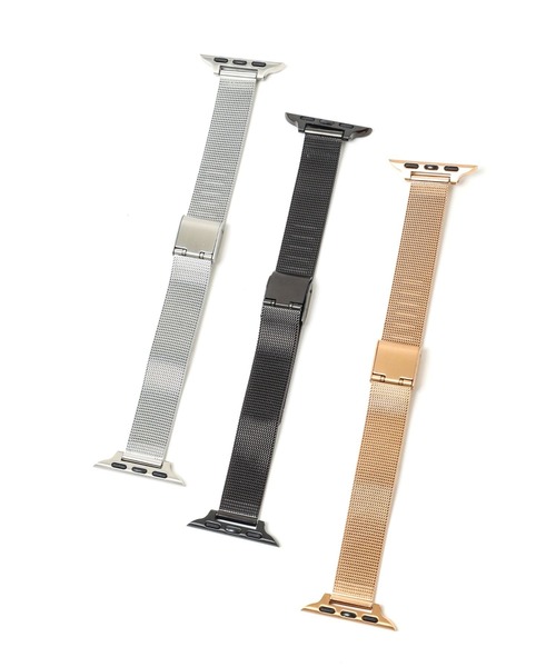 Me%(ミィパーセント)の「AppleWatchスリムメッシュバンド2(デジタル腕時計・レディース・ブラック/グレー/ピンク・LARGE/MEDIUM)」の21枚目の写真