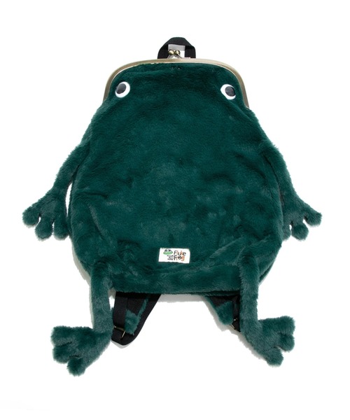 gym master(ジムマスター)の「gym master/ジムマスター ボアカエル リュック(バックパック/リュック・レディース・イエロー/ベージュ/グリーン・FREE)」の2枚目の写真