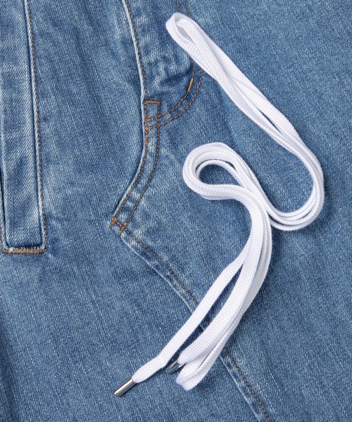 BELPER(ベルパー)の「CONSECUTIVE DENIM SKIRT(スカート・レディース・ベージュ/インディゴブルー・1(S))」の7枚目の写真