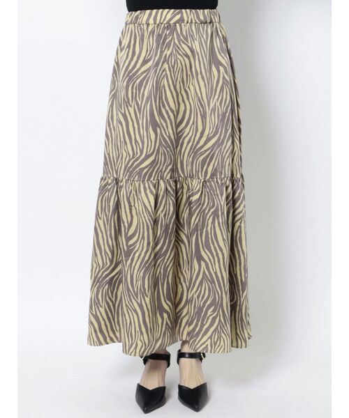 MURUA（ムルーア）の「ティアードマキシスカート（スカート・レディース・ホワイト/ベージュ・FREE）」の18枚目の写真