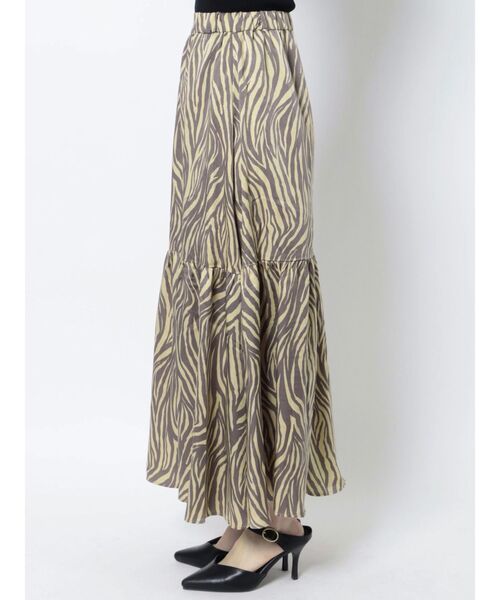 MURUA（ムルーア）の「ティアードマキシスカート（スカート・レディース・ホワイト/ベージュ・FREE）」の19枚目の写真