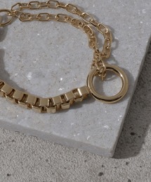 PAGEBOY | WEB限定アイテム / Wチェーンブレス(ブレスレット)