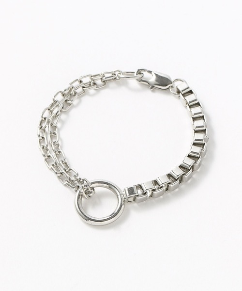 PAGEBOY(ページボーイ)の「WEB限定アイテム / Wチェーンブレス(ブレスレット・レディース・シルバー/ゴールド・FREE)」の9枚目の写真