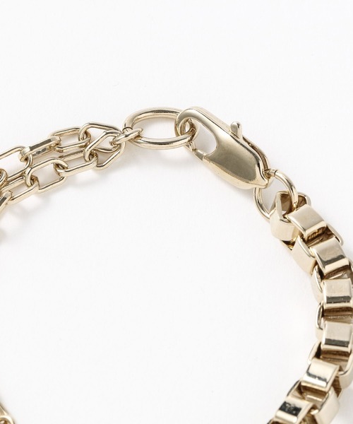 PAGEBOY(ページボーイ)の「WEB限定アイテム / Wチェーンブレス(ブレスレット・レディース・シルバー/ゴールド・FREE)」の13枚目の写真