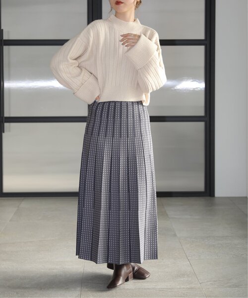 RAY CASSIN（レイカズン）の「TAM2wayモックネックカーディガン（カーディガン/ボレロ・レディース・ライトカーキ/キナリ/杢グレー・FREE）」の11枚目の写真