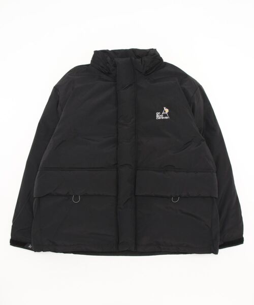 go slow caravan（ゴースローキャラバン）の「撥水ナイロン ダウンパーカー（ダウンジャケット/コート・メンズ・オレンジ/カーキ/ブラック・LARGE/X-LARGE/MEDIUM）」の20枚目の写真