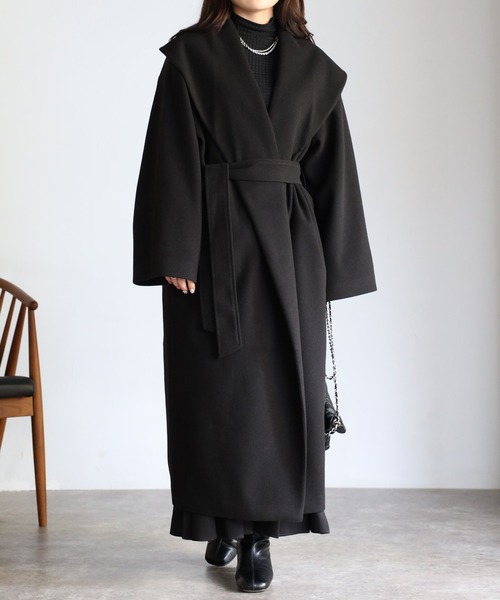 セール】ショールカラーコート（その他アウター）｜sakishimatokyo
