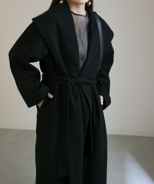 セール】ショールカラーコート（その他アウター）｜sakishimatokyo