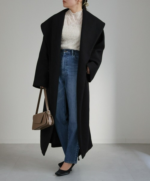 セール】ショールカラーコート（その他アウター）｜sakishimatokyo