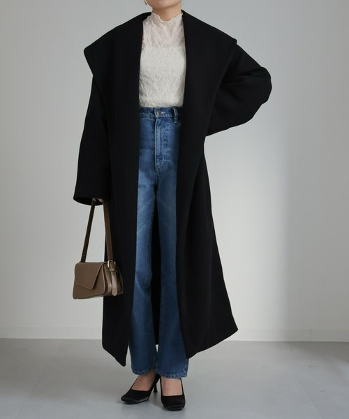 セール】ショールカラーコート（その他アウター）｜sakishimatokyo