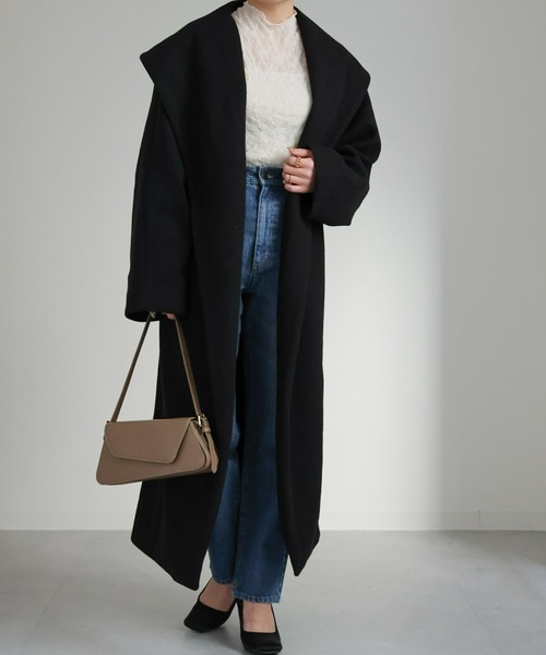 セール】ショールカラーコート（その他アウター）｜sakishimatokyo