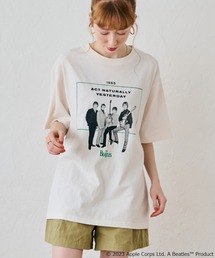【THE BEATLES/ザ ビートルズ】フォトプリントTシャツ/バックプリント