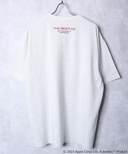 The Beatles(ザビートルズ)の「【THE BEATLES/ザ ビートルズ】フォトプリントTシャツ/バックプリント(Tシャツ/カットソー・レディース・オフホワイト/グレー/チャコールグレー・MEDIUM/LARGE/X-LARGE)」の13枚目の写真
