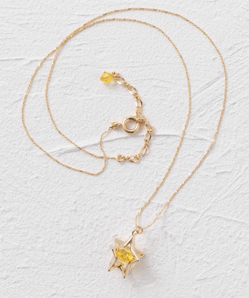 キャピタル　真鍮シルバー 星型ネックレス 直営店購入 星型フレームネックレス star flame Ⅱ（ネックレス）｜gargle