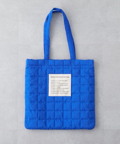 CIAOPANIC TYPY（チャオパニックティピー）の「ナイロンキルティングトート（トートバッグ・メンズ・ブルー/ホワイト/ブラック/ブラウン/チャコールグレー・ONE SIZE）」の14枚目の写真