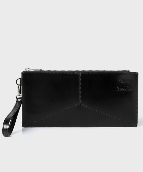 Paul Smith(ポールスミス)の「ジオメトリックカラーブロック スリムポーチ / 843424 P012(ポーチ・メンズ・ブラック/イエロー/ブルー・FREE)」の1枚目の写真