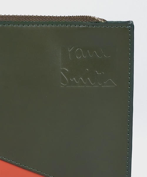 Paul Smith(ポールスミス)の「ジオメトリックカラーブロック スリムポーチ / 843424 P012(ポーチ・メンズ・ブラック/イエロー/ブルー・FREE)」の6枚目の写真