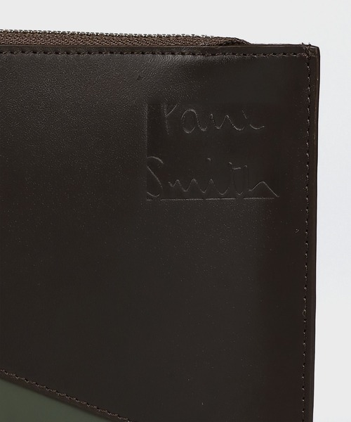 Paul Smith(ポールスミス)の「ジオメトリックカラーブロック スリムポーチ / 843424 P012(ポーチ・メンズ・ブラック/イエロー/ブルー・FREE)」の12枚目の写真