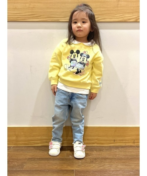 GAP(ギャップ)の「ウォッシュウェル プルオン ジャストライク マムジーンズ (幼児)(デニムパンツ・キッズ・ライトインディゴブルー・12-18M/18-24M/2 YRS/3 YRS/4 YRS/5 YRS)」の8枚目の写真