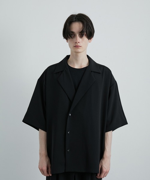 JUNRED（ジュンレッド）の「ライトドレスダブルデザインシャツ（シャツ/ブラウス・メンズ・ブラック/スミクロ/ベージュ系その他2・L/M/S）」の18枚目の写真