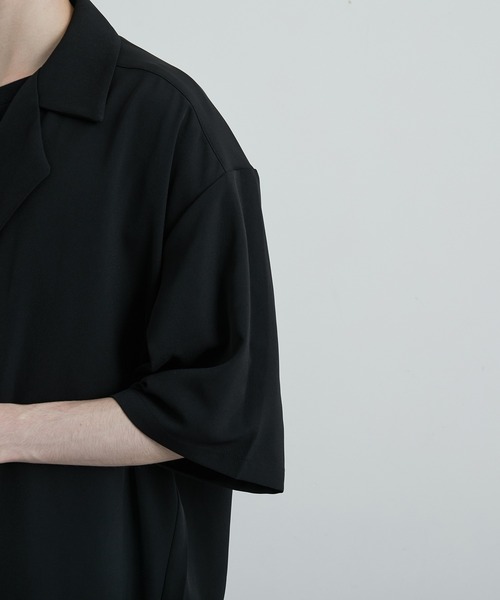 JUNRED（ジュンレッド）の「ライトドレスダブルデザインシャツ（シャツ/ブラウス・メンズ・ブラック/スミクロ/ベージュ系その他2・L/M/S）」の22枚目の写真