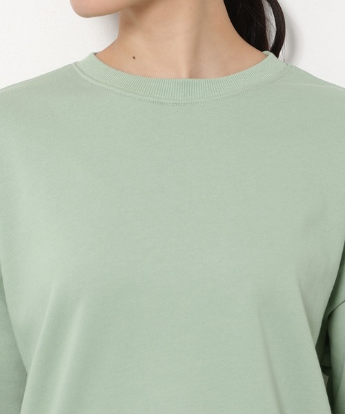 mysty woman(ミスティウーマン)の「スリーブスリット裏毛プルオーバー 190980(Tシャツ/カットソー・レディース・オフホワイト/ライトベージュ/ピンク/ライトグリーン・FREE)」の18枚目の写真