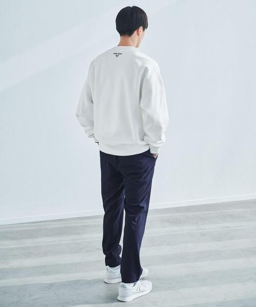 green label relaxing（グリーンレーベルリラクシング）の「トリコットツイル ナロー ユーティリティ パンツ 9分丈 -ストレッチ・吸水速乾-（その他パンツ・メンズ・ダークグリーン/ベージュ/ネイビー・XS/S/M/L/XL）」の8枚目の写真