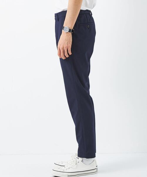 green label relaxing（グリーンレーベルリラクシング）の「トリコットツイル ナロー ユーティリティ パンツ 9分丈 -ストレッチ・吸水速乾-（その他パンツ・メンズ・ダークグリーン/ベージュ/ネイビー・XS/S/M/L/XL）」の14枚目の写真