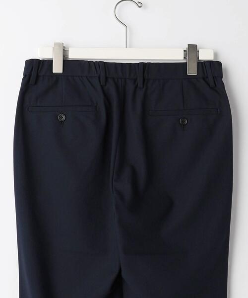 green label relaxing パンツスーツ　背抜き　濃灰　9号 green label relaxing スラックス GLR CLOTH 織柄無地 スリム NP