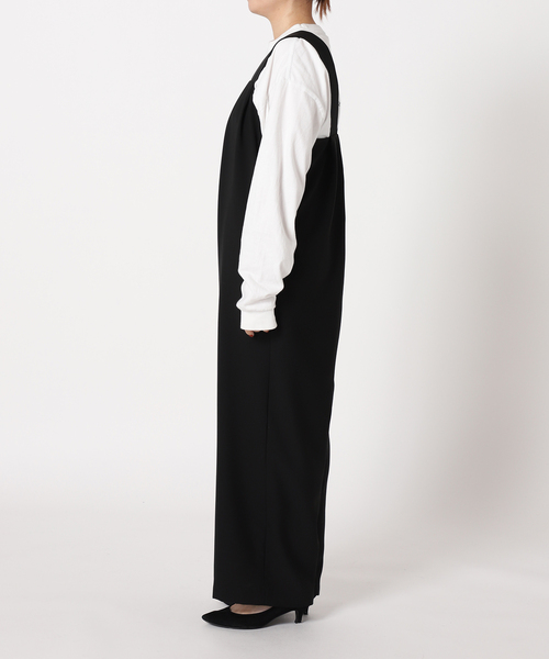 JOURNAL STANDARD（ジャーナルスタンダード）の「タックオールインワン（つなぎ/オールインワン・レディース・ブラック・36/38）」の10枚目の写真