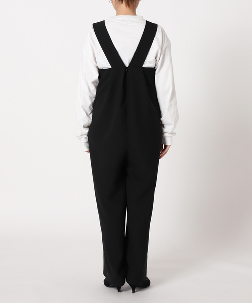 JOURNAL STANDARD（ジャーナルスタンダード）の「タックオールインワン（つなぎ/オールインワン・レディース・ブラック・36/38）」の11枚目の写真