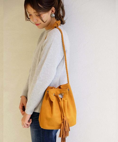 Another Edition（アナザーエディション）の「コンチョショルダー/AEBC ｺﾝﾁｮSHLD（ショルダーバッグ・レディース・ベージュ/コバルトブルー/ブラウン/ロイヤルブルー・フリー）」の2枚目の写真