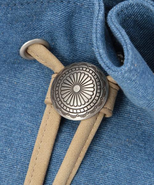 Another Edition（アナザーエディション）の「コンチョショルダー/AEBC ｺﾝﾁｮSHLD（ショルダーバッグ・レディース・ベージュ/コバルトブルー/ブラウン/ロイヤルブルー・フリー）」の9枚目の写真