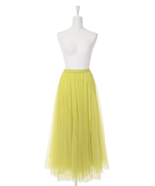 Narcissus（ナルシス）の「【Narcissus】プリーツシアースカート（スカート・レディース・ライム/ブルー・FREE）」の15枚目の写真