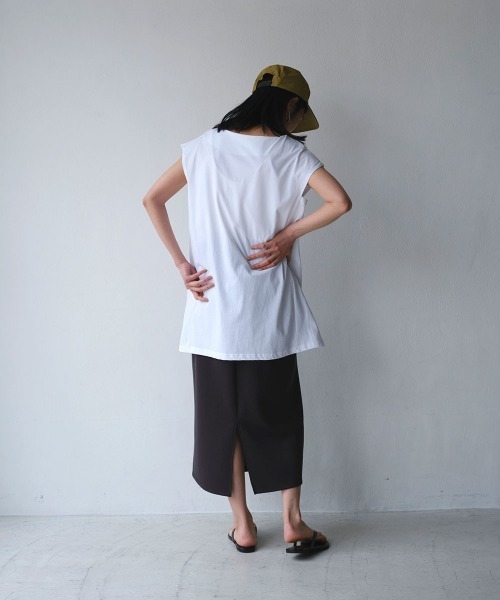 marjour（マージュール）の「STRETCH NARROW SKIRT（スカート・レディース・チャコールグレー/ブラック・M）」の14枚目の写真