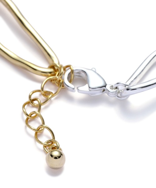 N.（N. Natural Beauty Basic）（エヌエヌナチュラルビューティーベーシック）の「ヘンケイチェーンブレスレット（ブレスレット・レディース・シルバー系その他・FREE）」の4枚目の写真